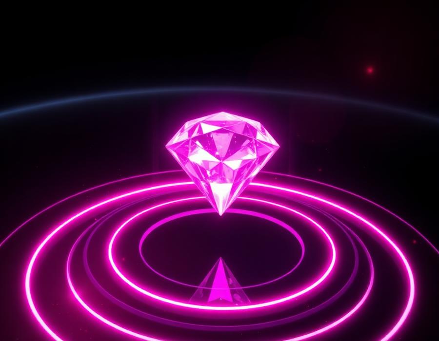 Neon diamond